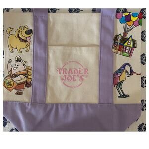 Disney UP Russell Doug and Kevin Custom Made Trader Joes Mini Tote One of a Kind